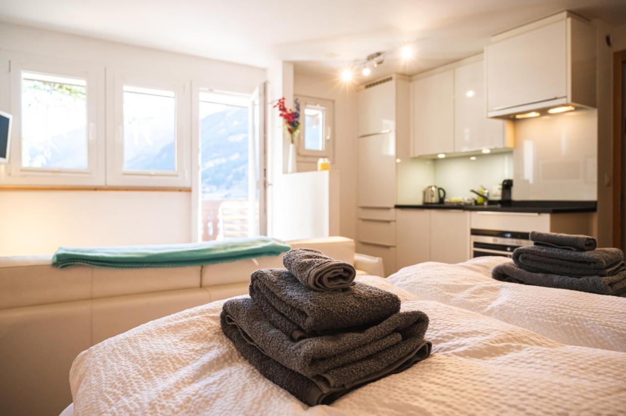 Studio Direkt Im Zentrum, Tolle Terrasse, Aussicht Zermatt Exterior photo